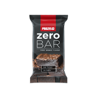 Батончик Zero Bar, брауні, Prozis, 40 гр - фото