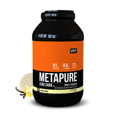 Протеїн, Metapure ZC Isolate, Qnt, смак ваніль, 2 кг - фото