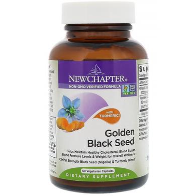 Чорний кмин, Golden Black Seed, New Chapter, 30 капсул - фото
