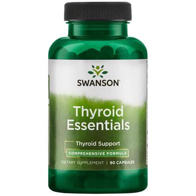 Основы щитовидной железы, Thyroid Essentials, Swanson, 90 капсул - фото