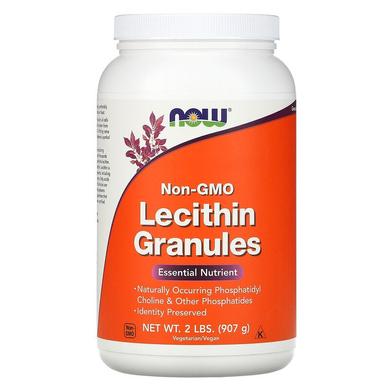 Лецитин в гранулах, Lecithin, Now Foods, без ГМО, 907 г - фото