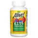 Вітаміни для дітей Alive! зі смаком апельсина і ягід, Multi-Vitamin, Nature's Way, 120 жувальних таблеток, фото – 4