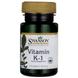 Витамин К-1, Vitamin K-1, Swanson, 100 мкг, 100 таблеток, фото – 1