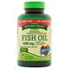 Рыбий жир со вкусом лимона, Fish Oil, Nature's Truth, 1200 мг, 250 гелевых капсул, фото – 1