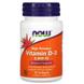 Витамин Д-3, Vitamin D-3, Now Foods, 2,000 МЕ, 30 гелевых капсул, фото – 1