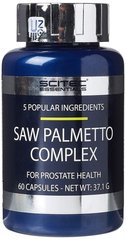 Комплекс поддержки предстательной железы Saw Palmetto Complex, Scitec Nutrition , 60 капсул - фото