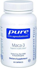 Мака-3, Maca-3, Pure Encapsulations, 60 капсул - фото