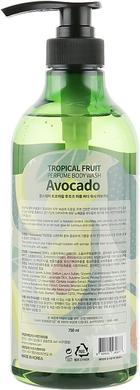 Гель для душа "Авокадо", Tropical Fruit Perfume Body Wash Avocado, FarmStay, 750 мл - фото