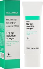 Охолоджуючий гель для засмаги, Pore Out Solution UV Cut Solution Sun Gel, BellaMonster, 50 мл - фото