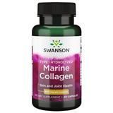 Гидролизованный рыбный коллаген типа I, Hydrolyzed Fish Collagen Type I, Swanson, 400 мг 60 капсул - фото