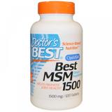 Метилсульфонилметан, МСМ, MSM, Doctor's Best, 1500 мг, 120 таблеток, фото