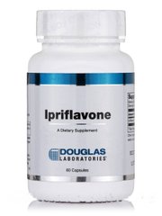 Иприфлавон, поддержка костей, Ipriflavone, Douglas Laboratories, 300 мг, 60 капсул - фото