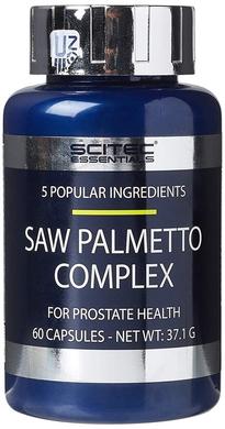 Комплекс підтримки передміхурової залози Saw Palmetto Complex, Scitec Nutrition , 60 капсул - фото
