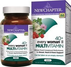 Мультивитамины для женщин 40+, Every Woman, New Chapter, 48 таблеток - фото