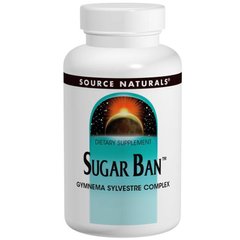 Засіб для зниження цукру в крові, Sugar Ban, Source Naturals, 75 таблеток - фото