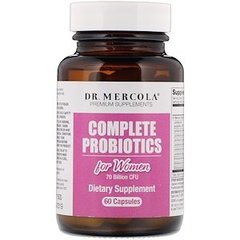 Пробиотики для женщин, Probiotics for Women, Dr. Mercola, 30 капсул - фото