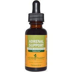 Підтримка наднирників, Adrenal Support, Herb Pharm, 29,6 мл - фото