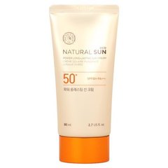 Сонцезахисний крем, SPF-50+/РА+++, 80мл, Natural Sun Eco, The Face Shop, 80 мл - фото