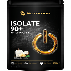 Сироватковий протеїн, Isolate 90+, білий шоколад-кокос, GoOn Nutrition, 700 г - фото