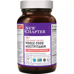 Ежедневные Мультивитамины Для женщин 55+, Every Woman, New Chapter, 24 Таблеток - фото