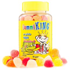 Витамин Д (жевательный), Vitamin D, Gummi King, 60 конфет - фото