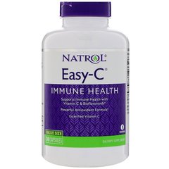 Вітамін С (аскорбінова кислота), Easy-C, Natrol, 500 мг, 240 капсул - фото