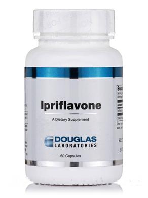 Іприфлавон, підтримка кісток, Ipriflavone, Douglas Laboratories, 300 мг, 60 капсул - фото