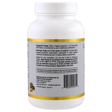Глюкозамин, хондроитин, МСМ + гиалуроновая кислота, Glucosamine, California Gold Nutrition, 120 капсул - фото