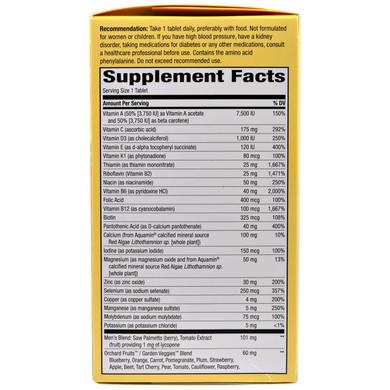 Вітаміни для чоловіків Alive! Men's Multi-Vitamin, Nature's Way, 60 таблеток - фото