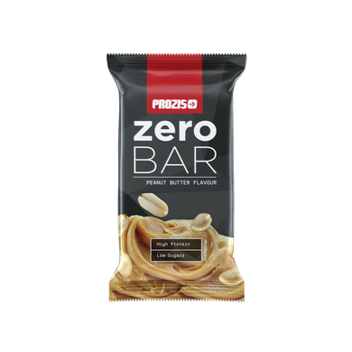 Батончик Zero Bar, арахісова паста, Prozis, 40 гр - фото