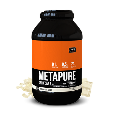 Протеїн, Metapure ZC Isolate, Qnt, смак білий шоколад, 2 кг - фото