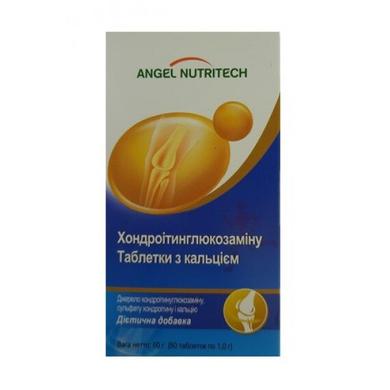 Хондроитинглюкозамина (кальций), Angel Nutritech, 60 таблеток - фото
