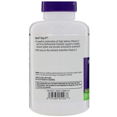 Витамин С (аскорбиновая кислота), Easy-C, Natrol, 500 мг, 240 капсул - фото