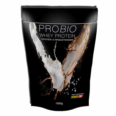 Протеин PROBIO Whey Protein, PowerPro, 1кг - мокачино - фото