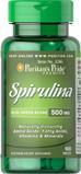 Спирулина, Spirulina, Puritan's Pride, 500 мг, 100 таблеток, фото