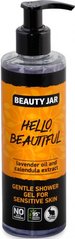Гель для душу "Hello, beautiful", Gentle Shover Gel For Sensitive Skin, Beauty Jar, 250 мл - фото