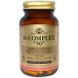Вітаміни В-комплекс, B-Complex "50", Solgar, 100 капсул, фото – 1