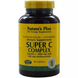 Супер комплекс вітаміну С, уповільнене вивільнення, Super C Complex, 500 мг, Nature's Plus, 90 таблеток, фото – 1