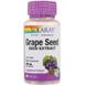 Экстракт виноградных косточек, Grape Seed, Solaray, 200 мг, 60 вегетарианских капсул, фото – 1