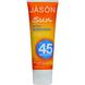 Солнцезащитный крем SPF 45 (Sport Sunscreen), Jason Natural, спорт, 113 г, фото – 1