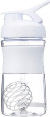 Шейкер SportMixer з кулькою, White, Blender Bottle, білий, 590 мл - фото