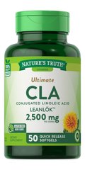 Конъюгированная линолевая кислота, CLA, Nature's Truth, 1250 мг, 50 гелевых капсул - фото
