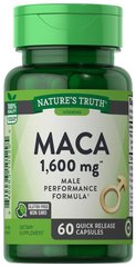 Мака трава, Maca, 1600 мг, Nature's Truth, 60 капсул - фото