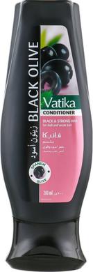 Кондиціонер з олією маслин для тьмяного та слабкого волосся, Vatika Black Olive Conditioner, Dabur, 200 мл - фото