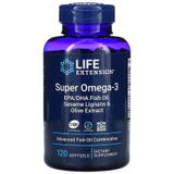 Омега-3 (супер), Omega-3, Life Extension, 120 капсул, фото