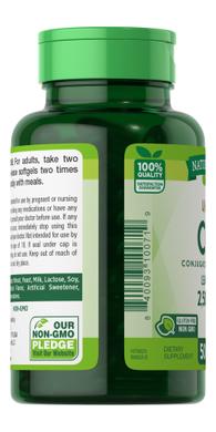 Конъюгированная линолевая кислота, CLA, Nature's Truth, 1250 мг, 50 гелевых капсул - фото
