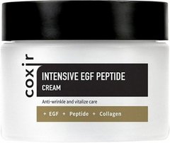 Интенсивный антивозрастной крем для лица с пептидами и EGF, Intensive EGF Peptide Cream, Coxir, 50 мл - фото