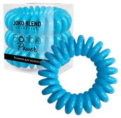 Набір резинок, Power Bobble Blue, Joko Blend, блакитні, 3 шт - фото