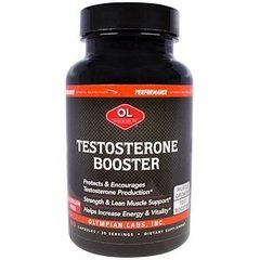 Ускоритель тестостерона, Testosterone Booster, Olympian Labs Inc., 60 капсул - фото