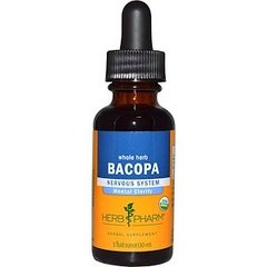 Бакопа екстракт, Bacopa, Herb Pharm, 30 мл - фото